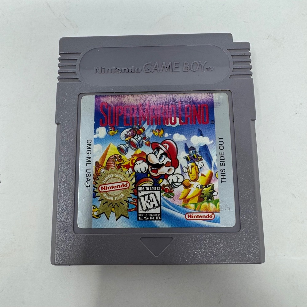 Super Mario Land Nintendo Game Boy Original DMG-ML-USA Cartridge Only